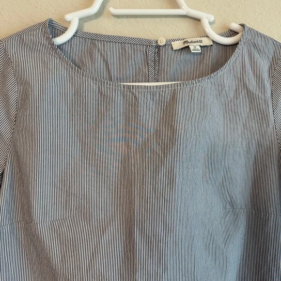 Madewell Striped Top with Bell sleeves XS - Picture 2 of 5